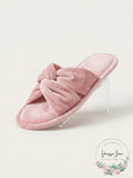 Charter Club Twisted Open-Toe Slippers by Vanessa Jane