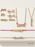 Rachel Rachel Roy Two-Tone Stud Earrings, Pendant Necklace & Bracelet 7-Pc. by Vanessa Jane