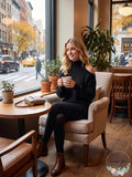 Bar Iii Women's Cold Shoulder Pullover Sweater by Vanessa Jane