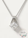 Giani Bernini Cubic Zirconia Kite 18 Pendant Necklace in Sterling Silver by Vanessa Jane