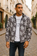 Guess Mens Rebel Nylon Printed Jacket by Vanessa Jane