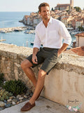 INC International Concepts Mens Flat-Front Stretch Shorts by Vanessa Jane