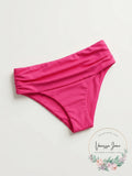 Ralph Lauren Women's Shirred Banded Hipster Bikini by Vanessa Jane