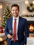 Hallmark Men's Trees-foil, Red One Size by Vanessa Jane
