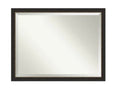 Amanti Art Rectangle Bronze/Copper Metallic Modern Mirror size 43.50 in. by Vanessa Jane
