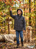 Ixtreme Boys Oxford Parka Jacket Fleece Lined Hood by Vanessa Jane