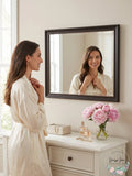 Amanti Art Rectangle Bronze/Copper Metallic Modern Mirror size 43.50 in. by Vanessa Jane