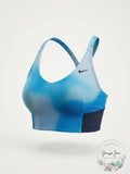 Nike Spectrum Crossback Midkini Top – Battle Blue, Size Xs by Vanessa Jane