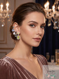 Charter Club Pave and Stone Drop Earrings by Vanessa Jane