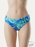 Ralph Lauren Women's Shirred Banded Hipster Bikini by Vanessa Jane