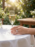 Charter Club Ring Set, Cubic Zirconia Engagement , Size 5 by Vanessa Jane