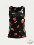 Nine West Womens Blouse Pink Sheer Floral-Print, Size Small by Vanessa Jane