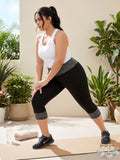 Ideology Womens Workout Colorblock Athletic Leggings by Vanessa Jane