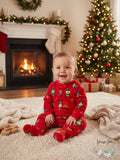 Matching Family Pajamas Infants Elf Footed Pajamas, Size 12Months by Vanessa Jane