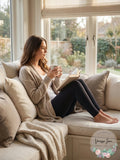 Barefoot Dreams CozyChic Ultra Lite Shawl Pointelle Cardigan by Vanessa Jane