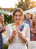 Push-Pop Confetti For Create Atmosphere Such As Weddings And Parties by Vanessa Jane