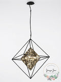 Troy Lighting Epic Pendant in Forged Iron, Size Medium by Vanessa Jane