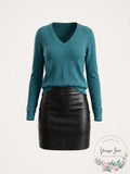 Charter Club Pure Cashmere V-neck Sweater by Vanessa Jane