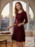 Bcx Juniors Grommet-Waist Fit and Flare Dress by Vanessa Jane