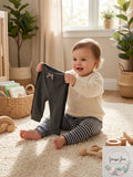 Lot OF Two First Impressions Baby Boy Play Pants, Size 12Months by Vanessa Jane