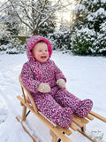 Wippette Baby Girls Cheetah Pram 6-9M Pink by Vanessa Jane