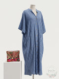 Ailunsnika Women Loose Kaftan Swimsuit Cover Up Beach Long Casual Caftan Dress by Vanessa Jane