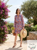 Lauren Ralph Lauren Floral Crinkled Georgette Dress by Vanessa Jane