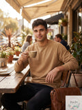 And Now This Men’s Raglan Sweatshirt by Vanessa Jane