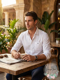 INC Mens Shirt Classic Bright Ryan Topper Button Down by Vanessa Jane