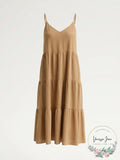 Lafayette 148 New York Hartford Tiered Midi Dress, Size Medium by Vanessa Jane