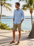 Club Room Mens Regular-Fit 9 4-Way Stretch Shorts, Size 33 by Vanessa Jane
