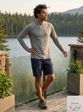 G.H. Bass Mens Boundary Trek Base Layer Long Sleeve Tee by Vanessa Jane