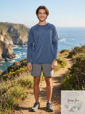 G.H. Bass Mens Boundary Trek Base Layer Long Sleeve Tee by Vanessa Jane
