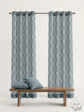 Madison Park Saratoga Fretwork Print Grommet Window Curtain by Vanessa Jane