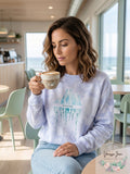 The Mountain Save Our Planet Womens Slouchy Crew Adult small by Vanessa Jane