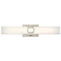 Kichler Bordeaux Linear Bath 22 LED Polished Nickel by Vanessa Jane