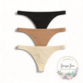 Honeydew Womens Keagan Thong, Pack of 3 , Size Large by Vanessa Jane
