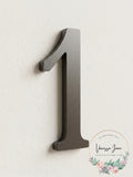 Baldwin Estate House Numbers, Choose Number/Finish by Vanessa Jane