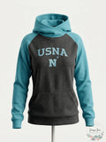 Ouray Sportswear Adult-Women W Asym Redux Hood, Charcoal Surf Heather,Small by Vanessa Jane