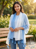 I.n.c. Ombre Tissue-Weight Wrap by Vanessa Jane