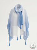 I.n.c. Ombre Tissue-Weight Wrap by Vanessa Jane