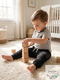 First Impressions Boys Side-Stripe Jogger Pants by Vanessa Jane