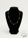 Charter Club Silver-Tone Crystal Cluster Statement Necklace by Vanessa Jane