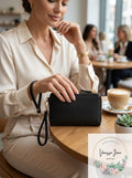 INC International Concepts Deliz Long Bifold Wallet (Black) by Vanessa Jane
