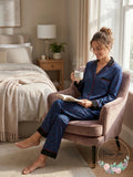 DKNY Notch-Collar Pajama Top by Vanessa Jane