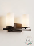 Kichler 45496OZ Crosby 15 in 2-Light Bath Vanity in Olde Bronze by Vanessa Jane