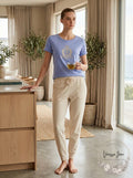 Lauren Ralph Lauren Womens Graphic Cotton-Blend T-Shirt by Vanessa Jane