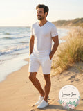 Alfani Mens Speckled Casual Sexy V-Neck T-Shirt by Vanessa Jane