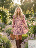 Free People Womens Sunbaked Swing Dress, Small by Vanessa Jane