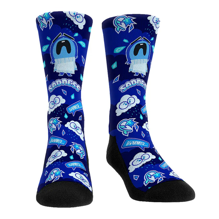 Inside Out 2 - Sadness - All-Over by Rock 'Em Socks